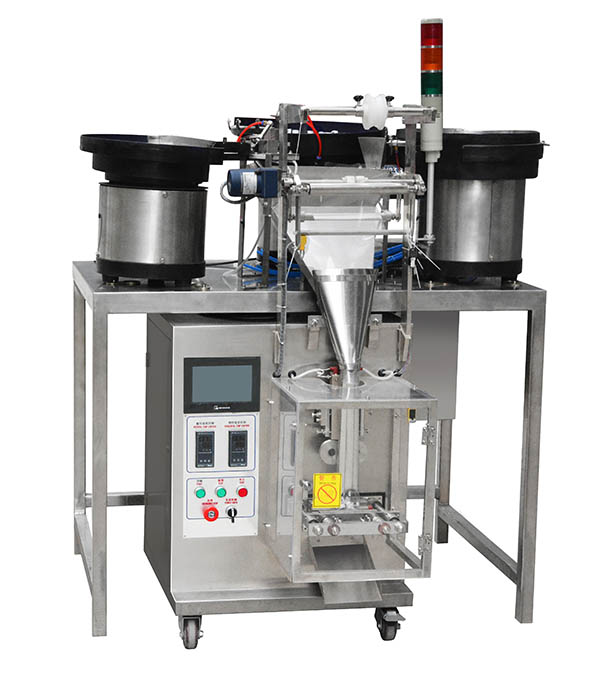 MK-LS3三盤下料螺絲包裝機