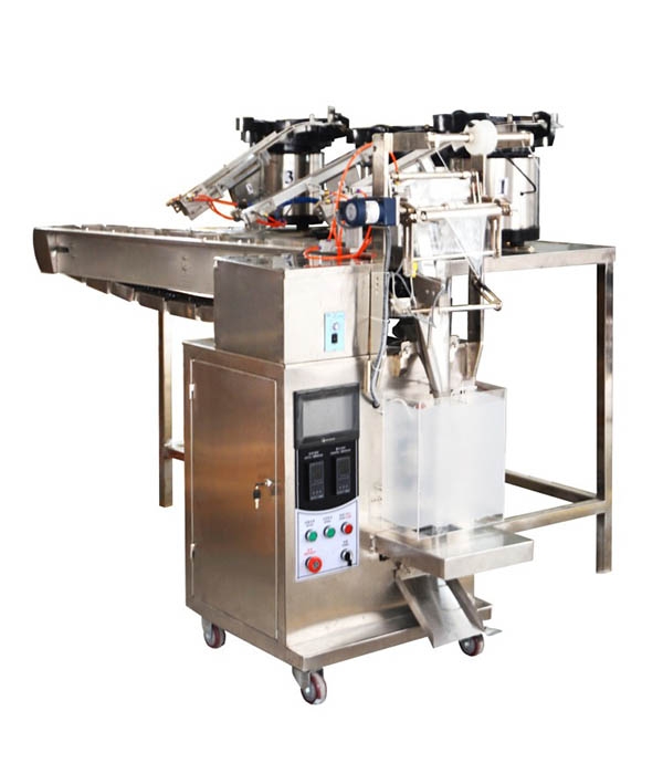 MK-LS3三盤下料螺絲包裝機